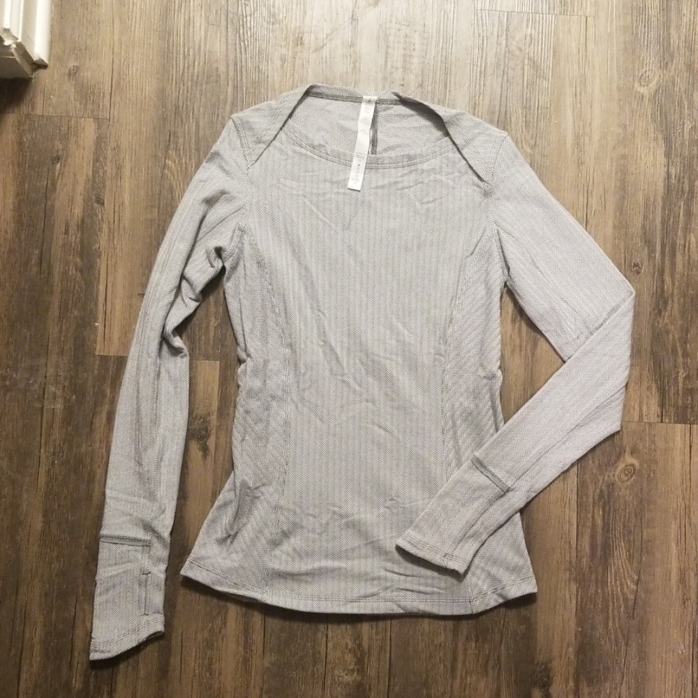 Lululemon Ghost Herringbone Shirt
